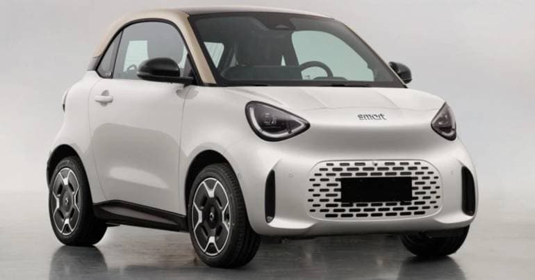 This #2 is the new Smart Fortwo, the small and cheap electric car
