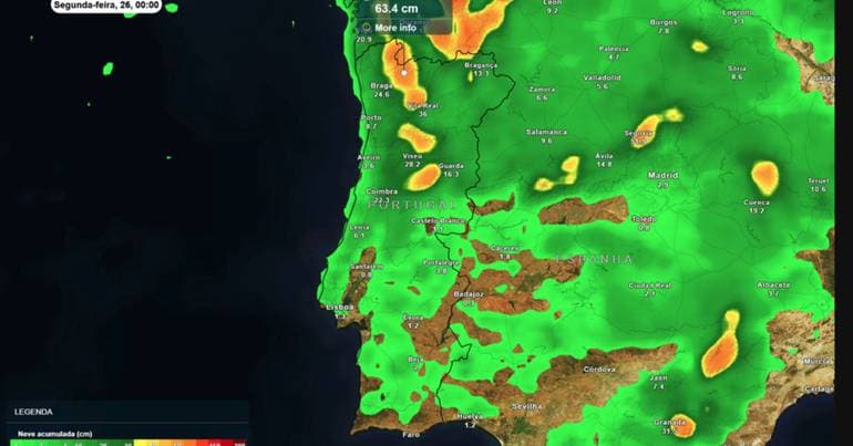 Ingrid leaves half the country under snow and in teeth-chattering cold