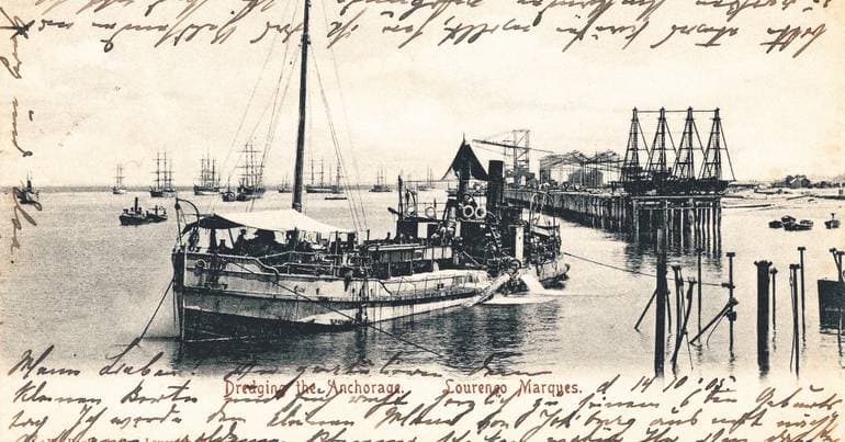 Mozambique: first picture postcards