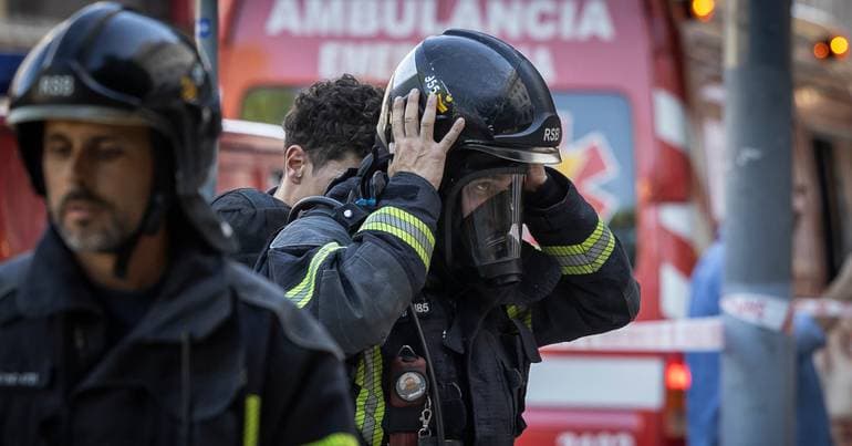 One dead and one seriously injured in urban fire in Montijo