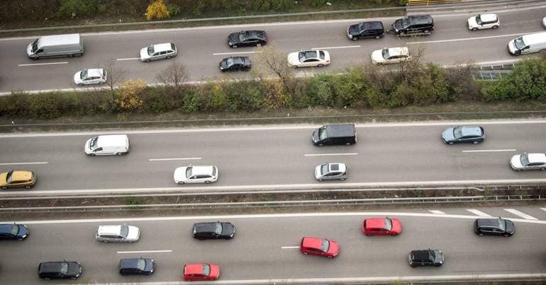 Roadworks at the Queluz junction to close the A9-CREL this week