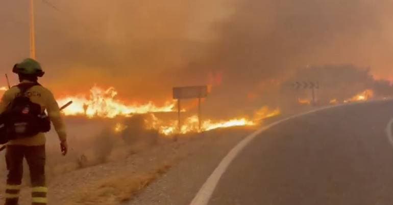 Man arrested for two fires started with a lighter in Barcelos