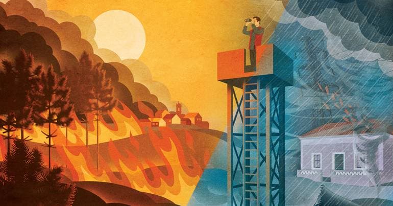A summer with more fires? Or a winter with more storms?