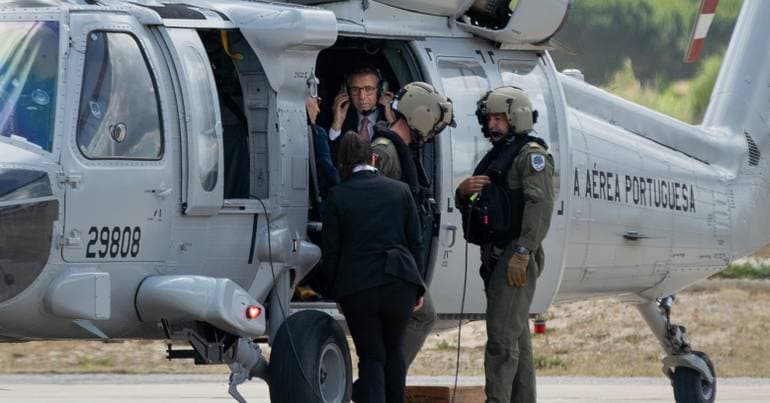 Air Force. Seguro wishes for "little work" during the wildfires