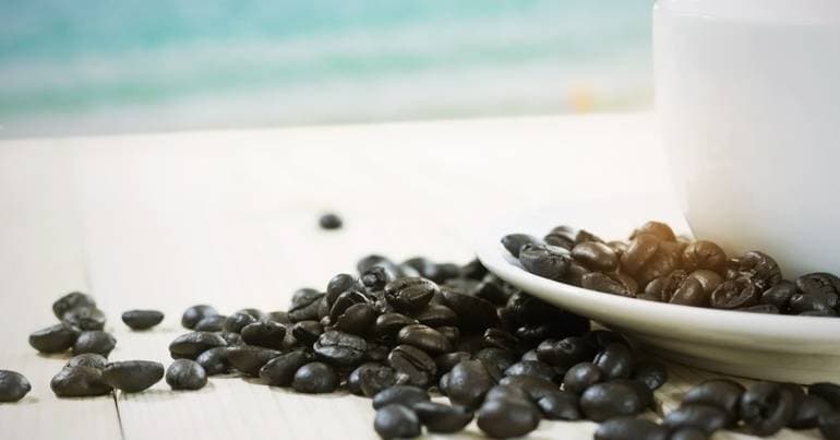 Caffeine consumption reduces the impact of obesity on the brain