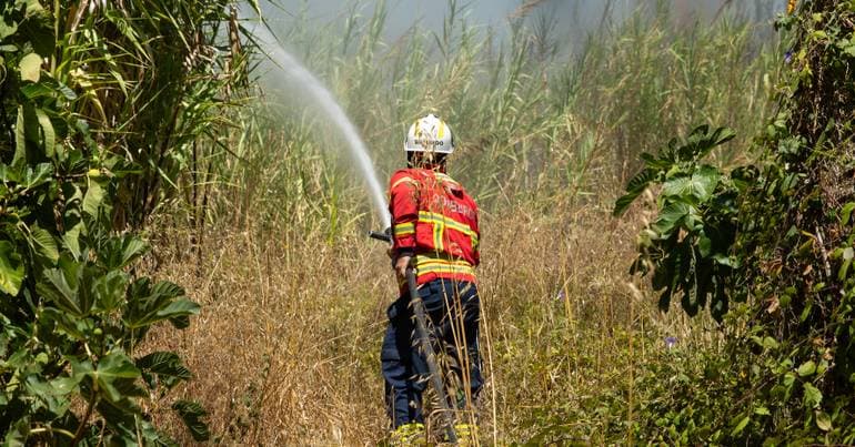 Nine municipalities at maximum risk of rural fire