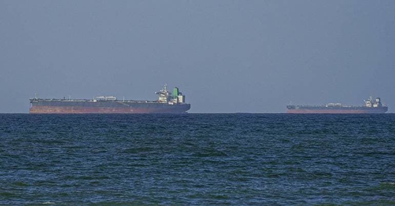 20,000 sailors stranded by the closure of the Strait of Hormuz