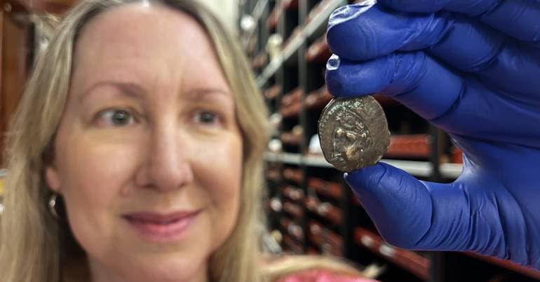 2,000-year-old coin paid for a ticket before reaching a museum