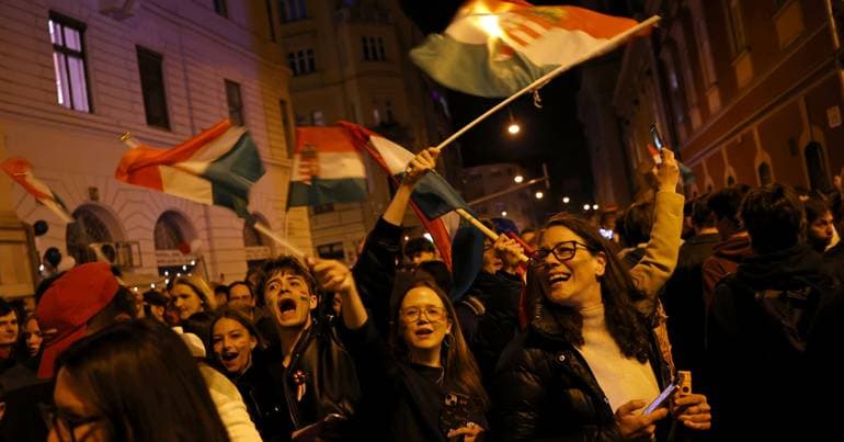 "Hungary has chosen Europe." Reactions to Magyar's victory