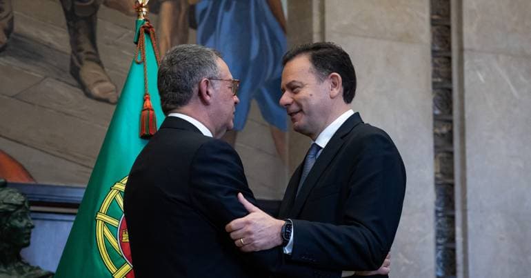 Seguro receives Montenegro today for the first time in Belém