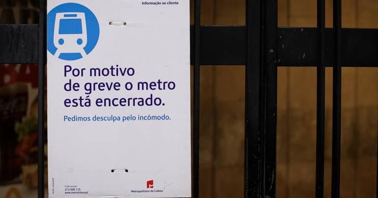 Strike paralyses Lisbon Metro this Wednesday