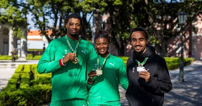 Seguro decorates medal-winning athletes in Poland