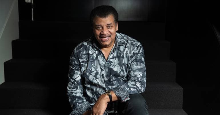 Neil deGrasse Tyson: 'My living room is the Universe'