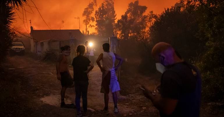 Firefighting in Albergaria-a-Velha reinforced