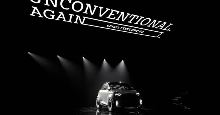 Smart Concept #2. The legendary city car is back