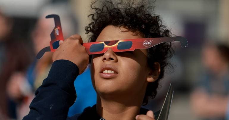 Vimioso proposes activities regarding the solar eclipse and safety