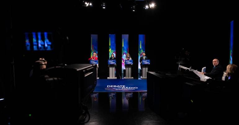 The radio debate in three minutes