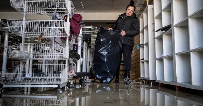 Sado water 'entered everywhere' in Alcácer do Sal