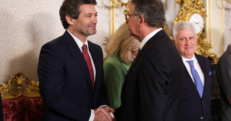 President of the Republic receives André Ventura in Belém