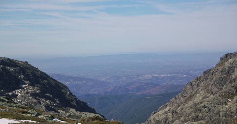 Person rescued in Serra da Estrela