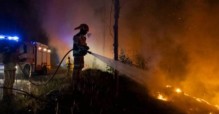 Torre de Moncorvo: 170 firefighters battle blaze