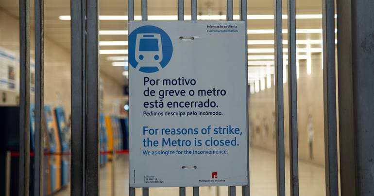 Lisbon Metro. Strike returns on October 28 and 30