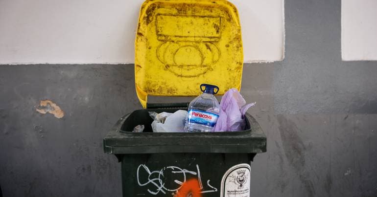 Volta: More litter and a lack of collection points are problems