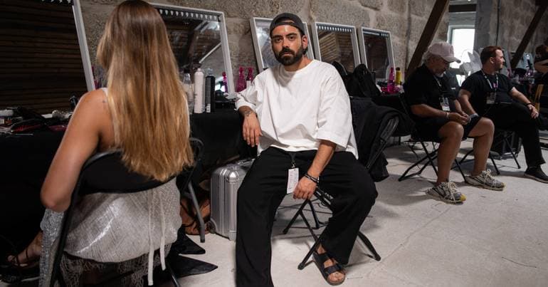 Diogo Cerqueira, from fashion to hairstyling