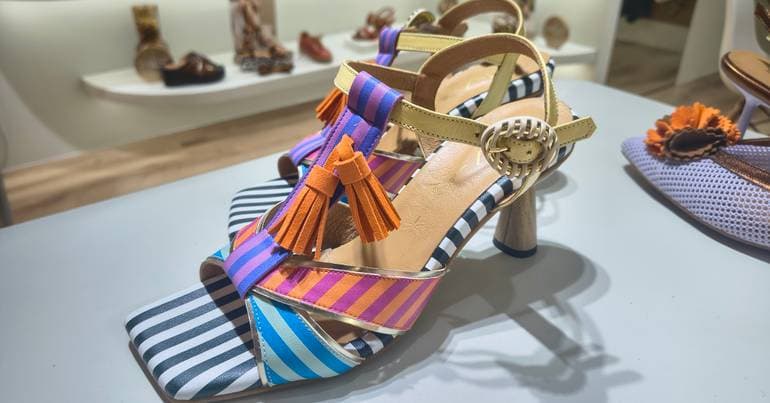 The design of Portuguese footwear showcased in Milan