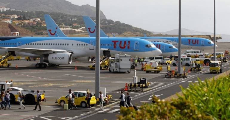 Wind leads to the cancellation of 30 flights in Madeira