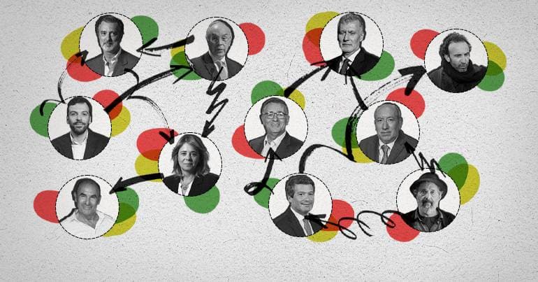 Who attacked whom in the eleven-way debate