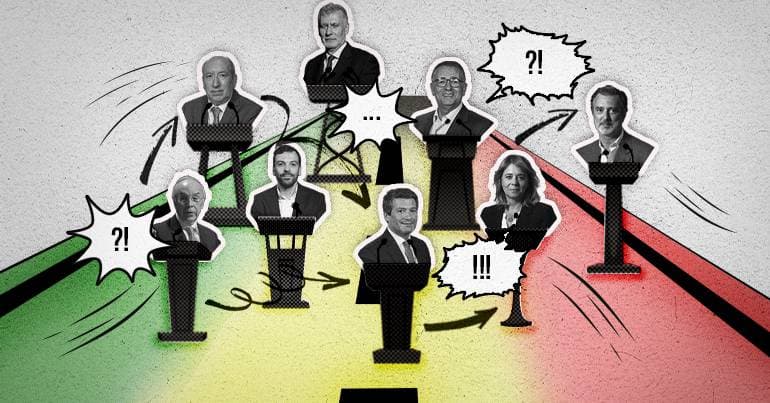 Who attacked whom in the first week of the campaign