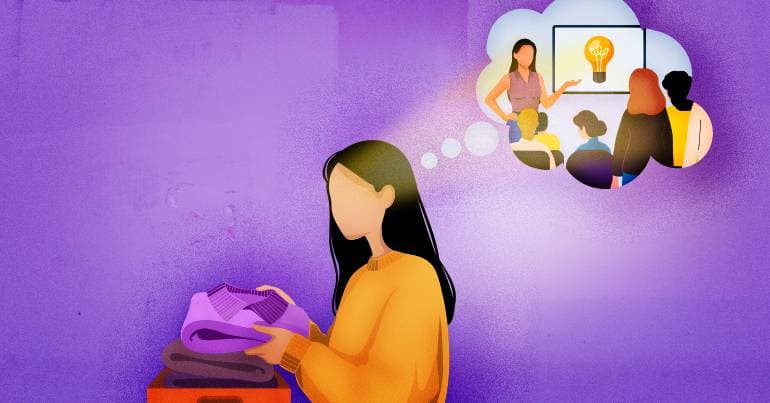 Why do the best ideas come when we are not looking for them?