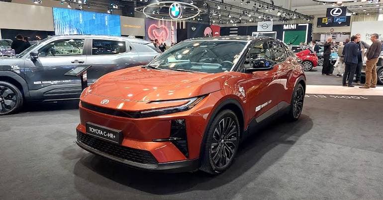 C-HR+ is a fully electric crossover with a 607 km range coming soon