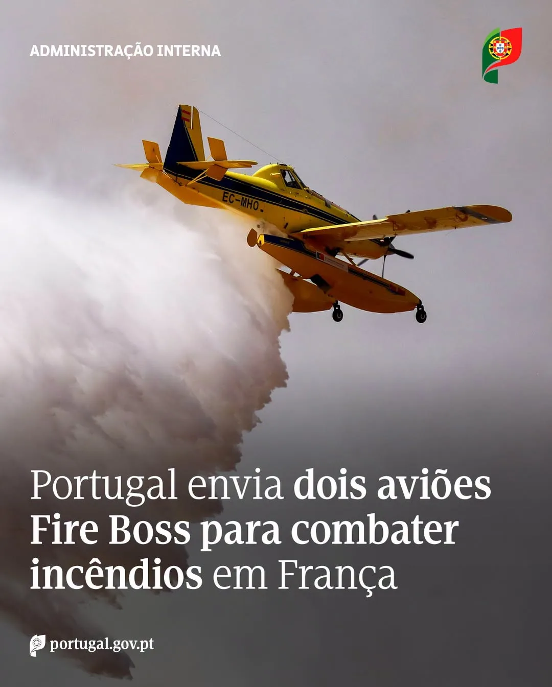 Portugal mobilised the national capacity of the European Civil Protection Pool today