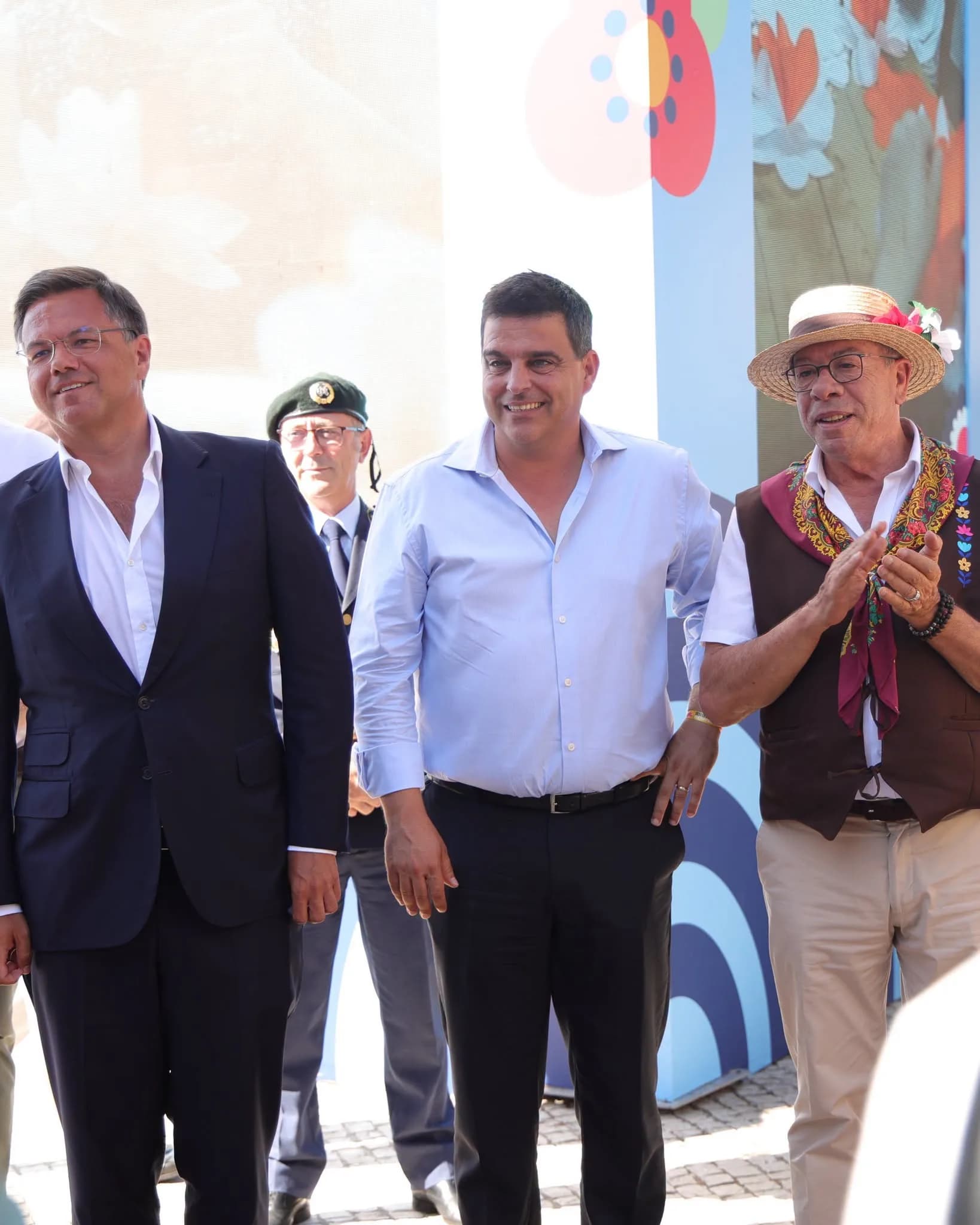 Minister of State Reform and Portuguese Ambassador to Madrid visited the Fe...