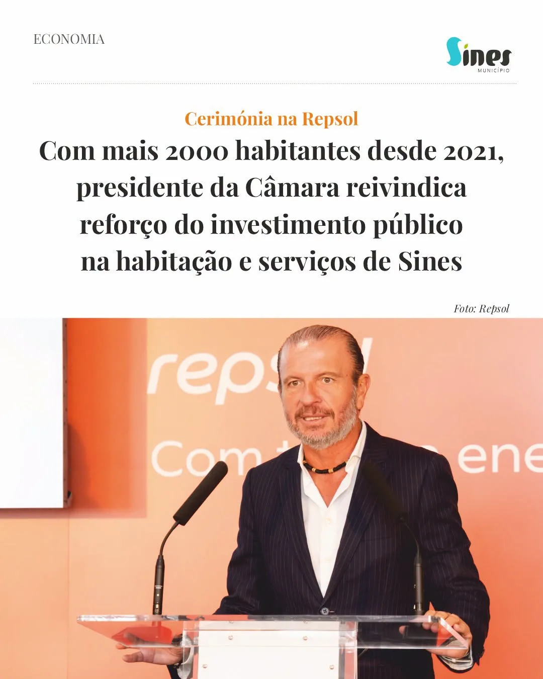 On a big day for the future of Repsol and the industry in Portugal, the president …