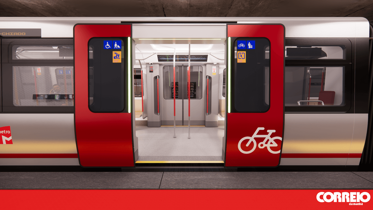 Service on the Lisbon Metro Red Line interrupted