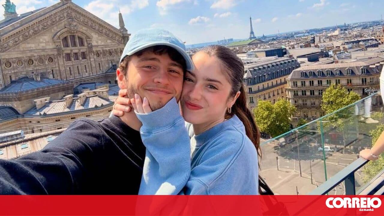 Madalena Aragão with Paris close to her heart