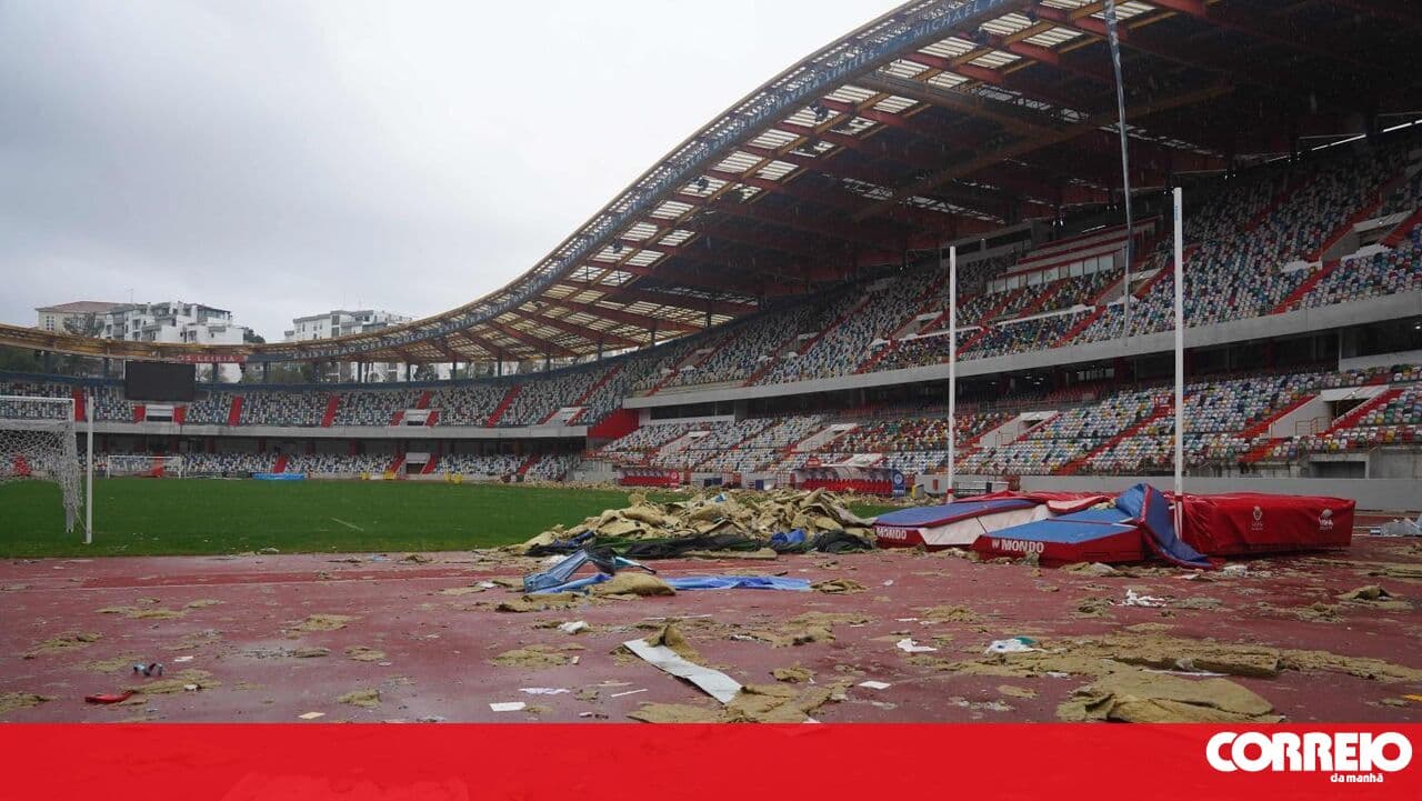 Leiria to repair roofs of pavilions and stadium damaged by bad weather for 3.8 million euros