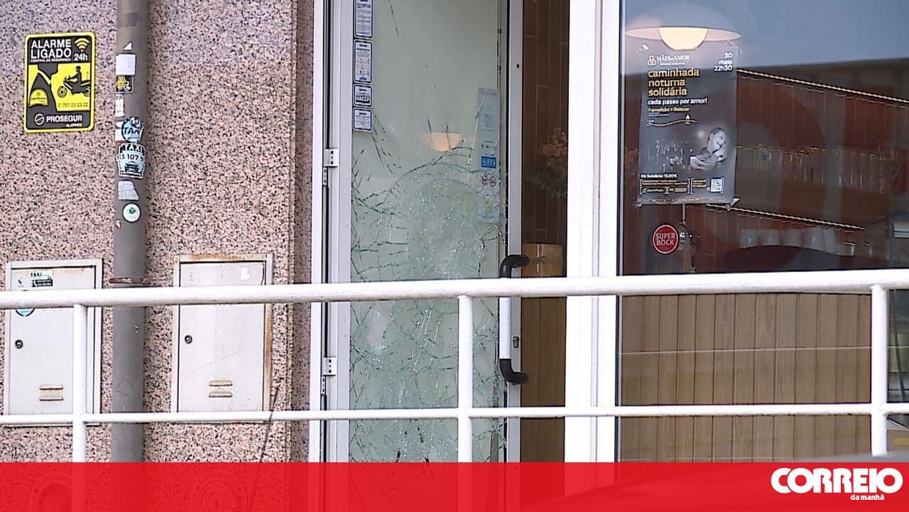 Four commercial establishments robbed in about 15 minutes. Wave of thefts causes alarm in Famalicão