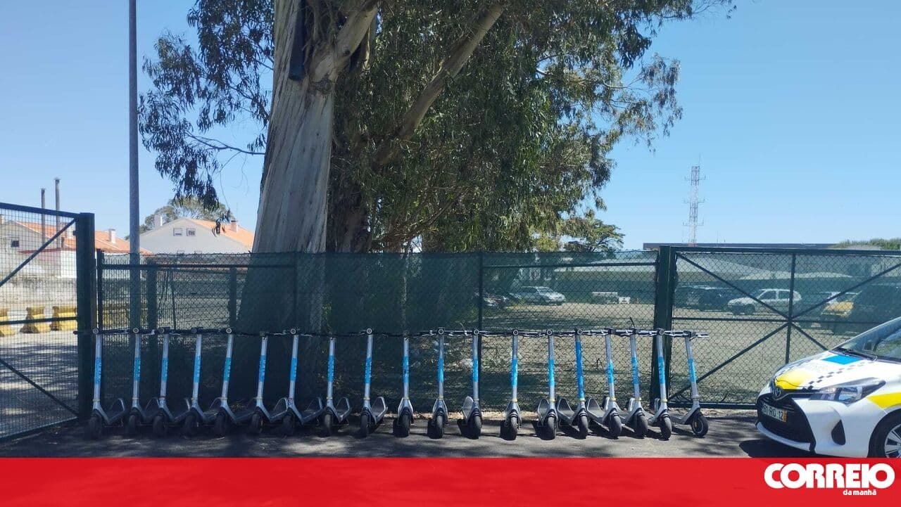 Sintra City Council seizes 19 electric scooters in Massamá