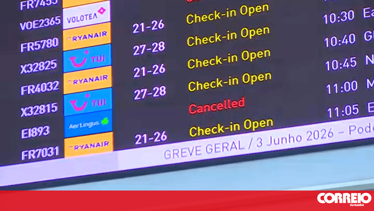 General strike cancels and delays dozens of flights at Lisbon Airport