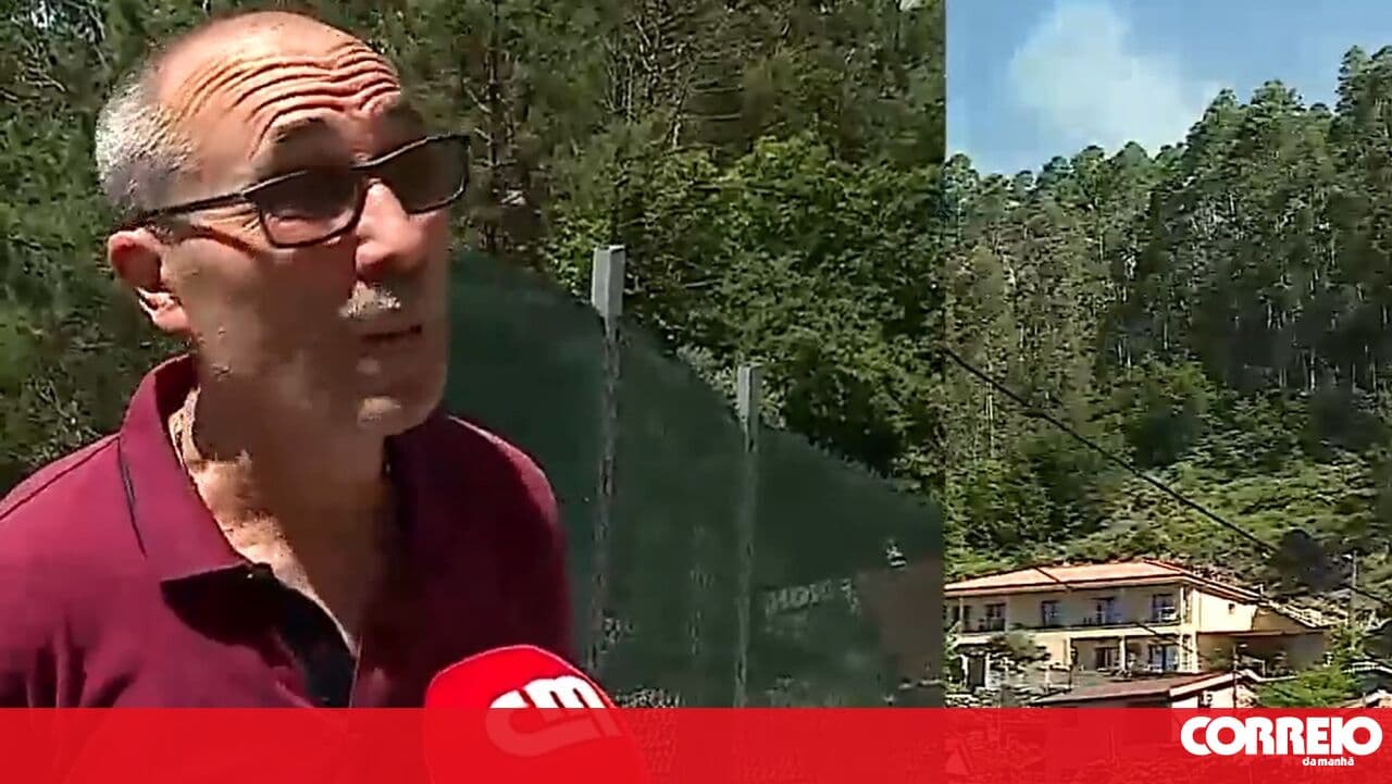 "It was a frightening night": resident reports fighting fire in Terras de Bouro