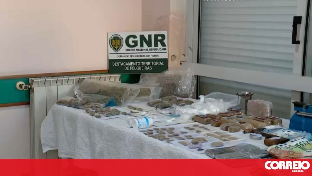 11 arrested in GNR operation in Paços de Ferreira on suspicion of drug trafficking