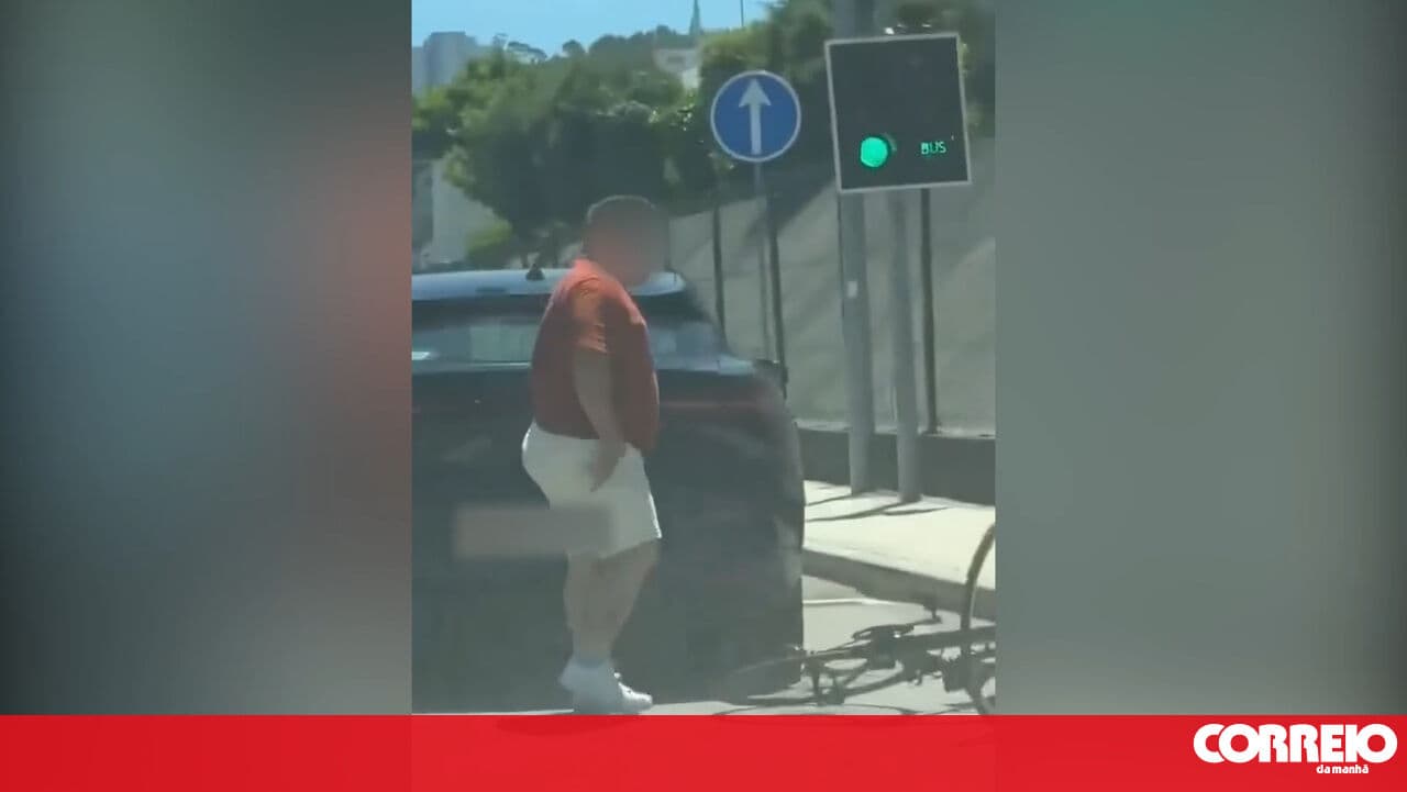 Road rage incident ends with driver filing complaint against cyclist in Vila Nova de Gaia
