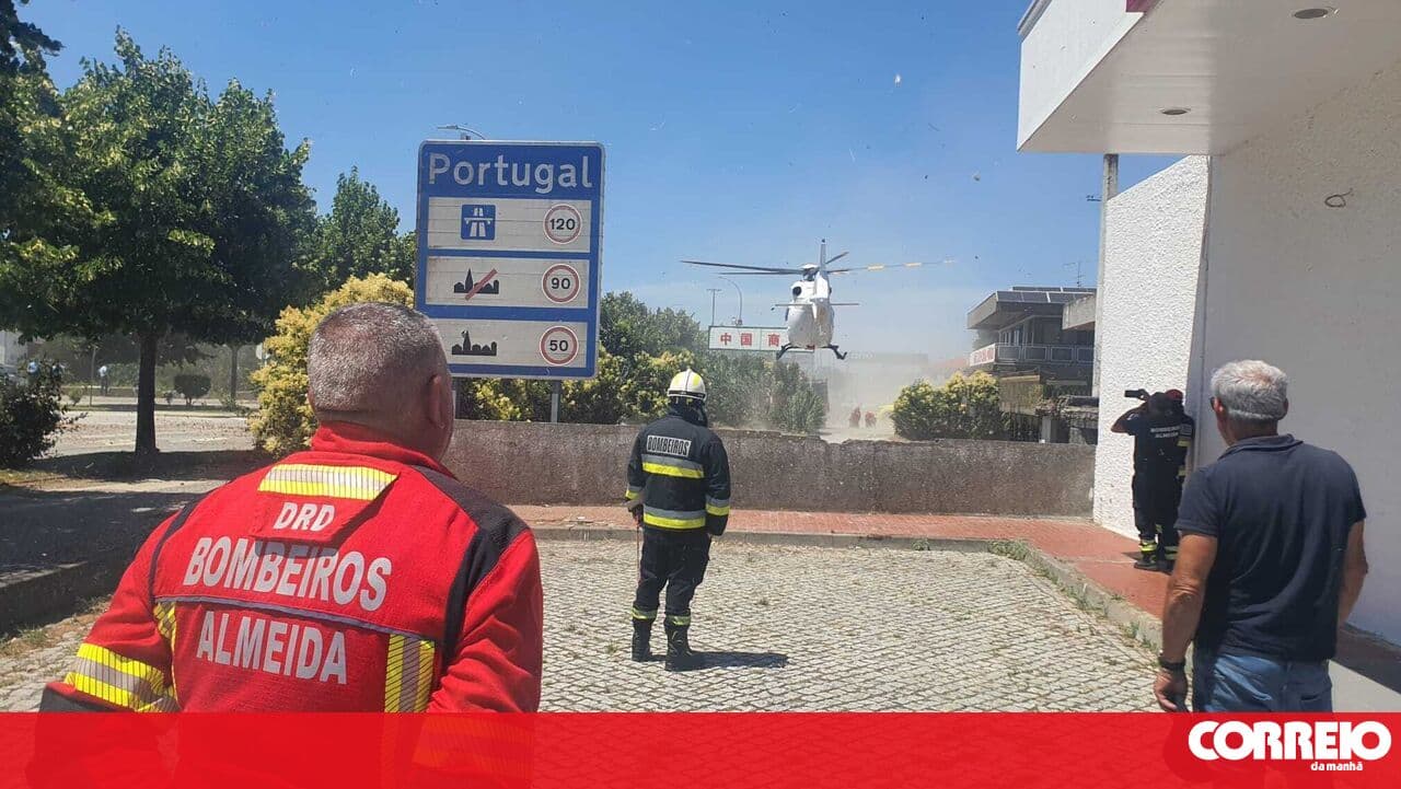 Hotel fire in Vilar Formoso leaves one person seriously injured