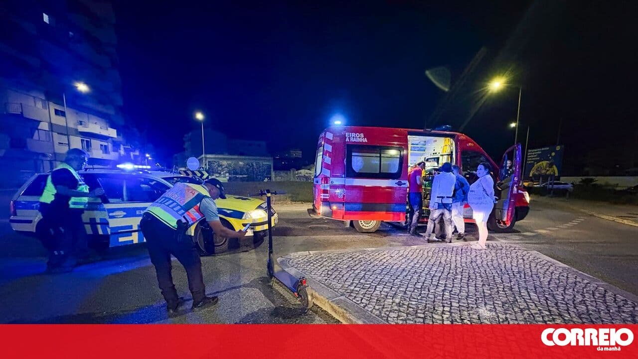 Collision between car and electric scooter leaves young person injured
