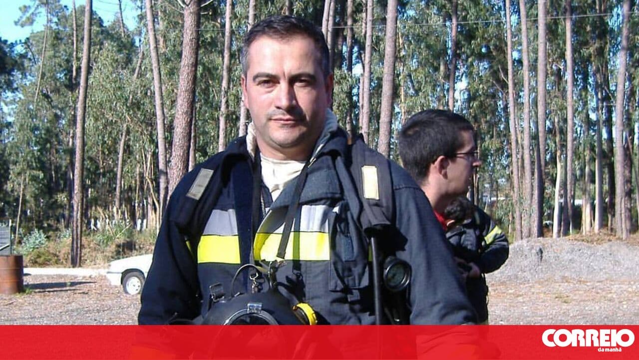 Former 'Big Brother' contestant fights fire in the Coimbra area
