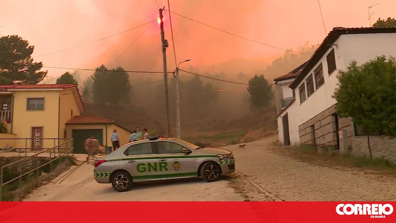 Fire in Chaves has already burned about 1000 hectares